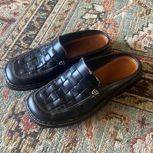 frye loafer mules